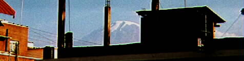 View of Kilimanjaro from Moshi