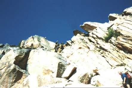 Upper Norftheast Ridge of The Grand Mogul